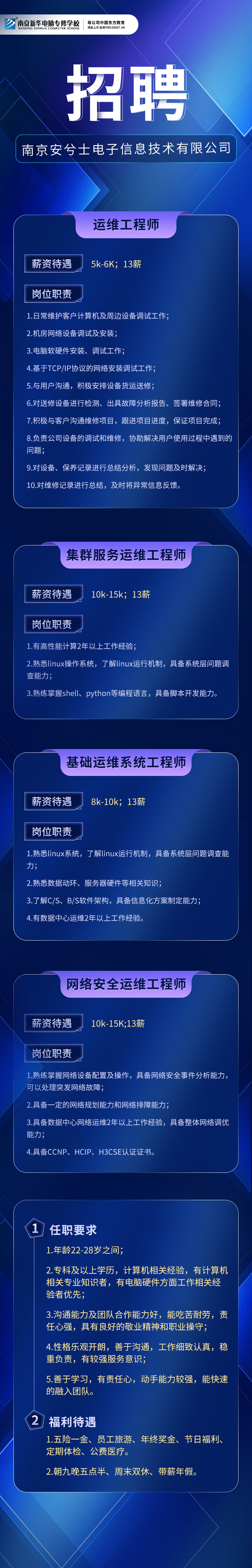 招賢納士，“職”等你來！